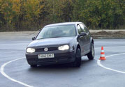 Соревнования по скоростному маневрированию Volkswagen клуба (2007)