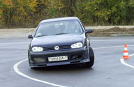 Соревнования по скоростному маневрированию Volkswagen клуба (2007)