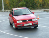 Соревнования по скоростному маневрированию Volkswagen клуба (2007)