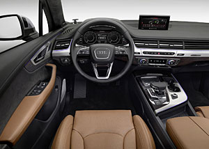 Интерьер Audi Q7 e-tron 3.0 TDI quattro